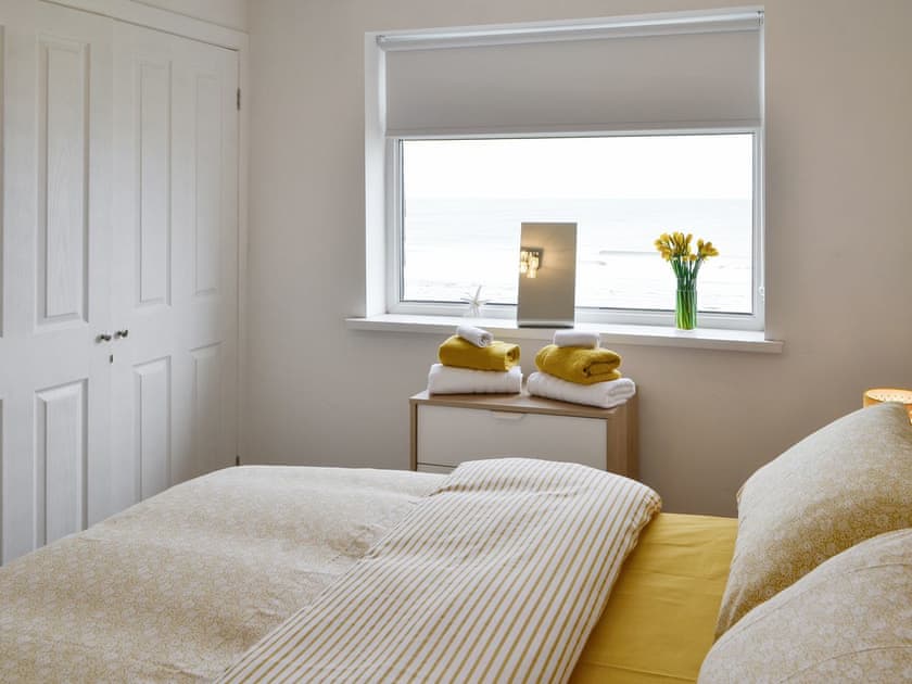 Peaceful double bedroom | Upper Sandstell Point - Sandstell Point Apartments, Spittal, near Berwick-upon-Tweed