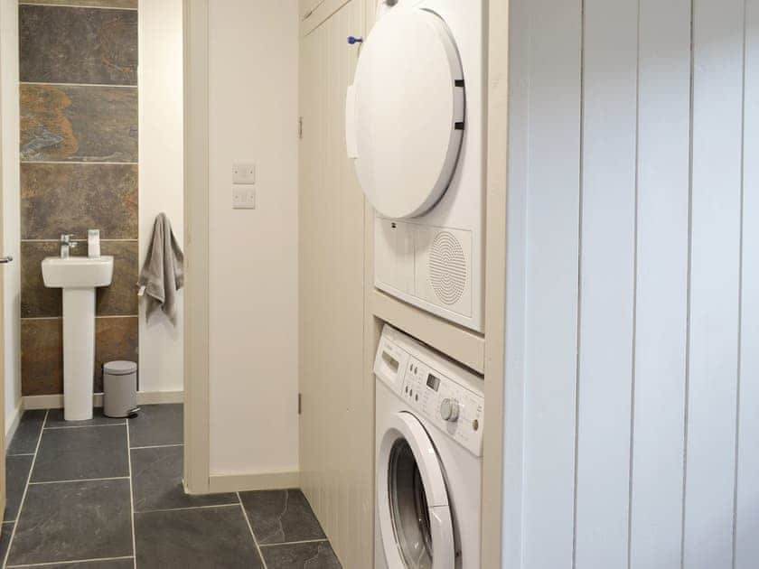 Useful utility area and cloakroom | Number 19, Trewellard, near St Just