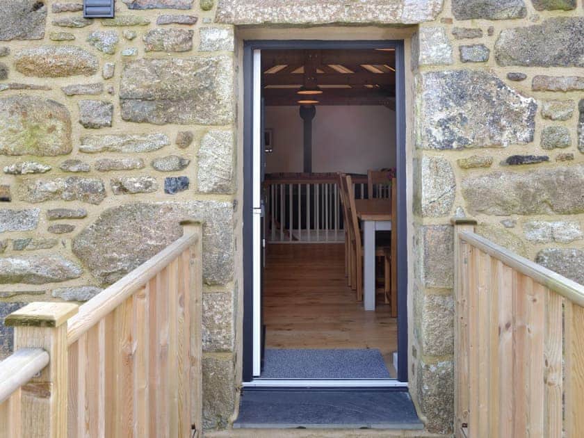 Side exit to outdoor area | Number 19, Trewellard, near St Just