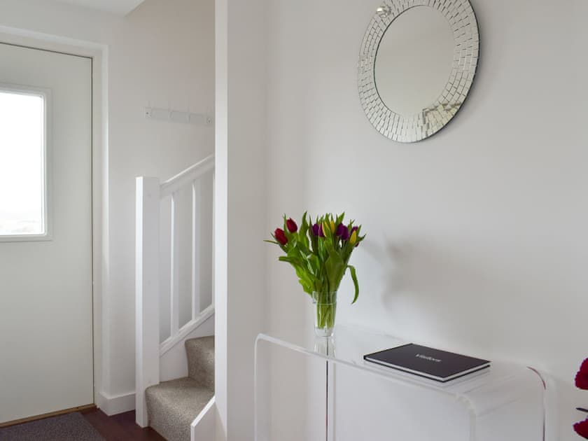 Entrance hallway and stairs | The Lodge at Lochnagar, Peat Inn, near St Andrews