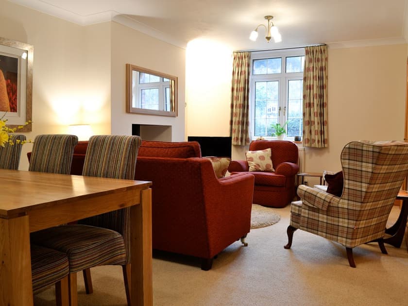 Living room with wood burner | Rose Cottage, Betws-y-Coed