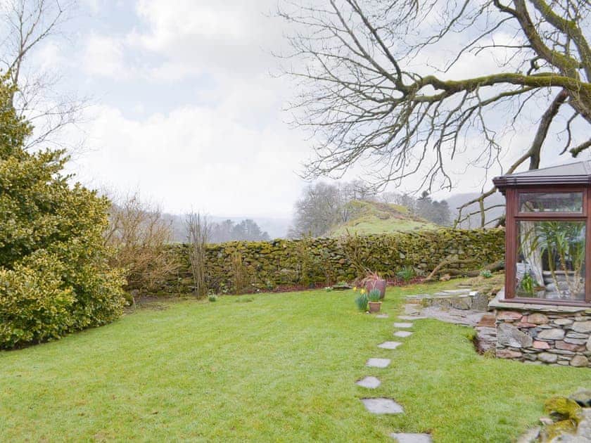 Spacious lawned garden | St Francis Cottage, Ulpha, near Broughton-in-Furness