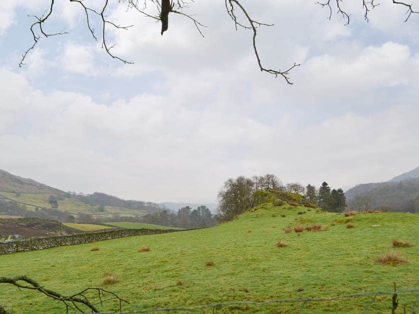 Outstanding rural views from the garden | St Francis Cottage, Ulpha, near Broughton-in-Furness