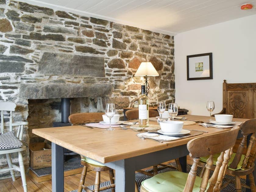 Characterful dining room | Seaton Cottage, Collieston, near Ellon