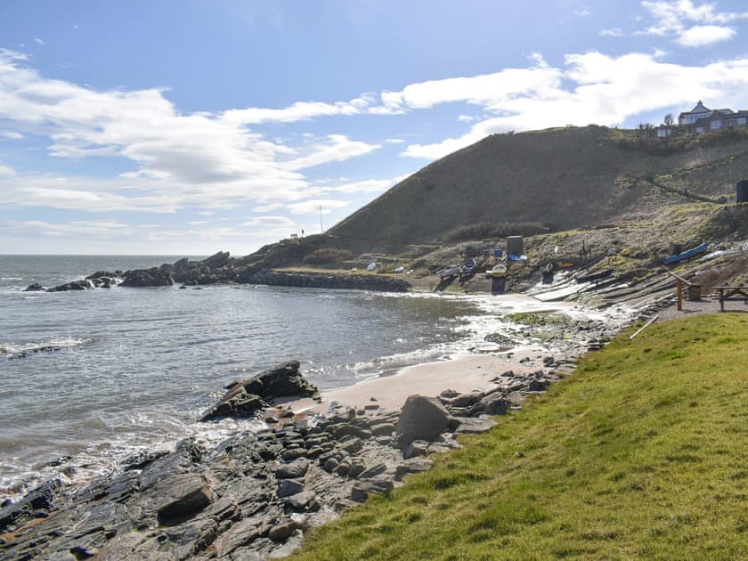 Stunning coastline | Seaton Cottage, Collieston, near Ellon