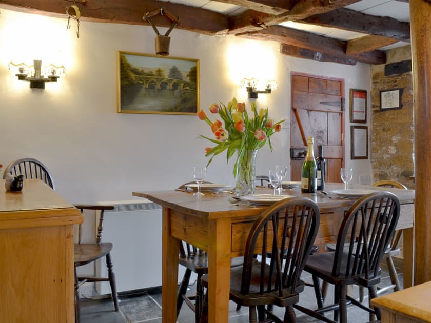 Charming dining room | Lower Trethinna Cottage, Altarnun, near Launceston