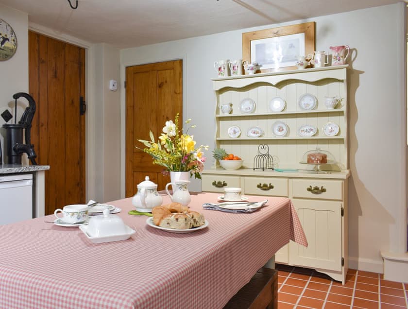 Convenient dining area within kitchen | Manor House Cottage, Holme on Swale, near Thirsk