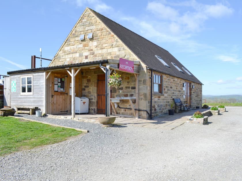 Reception building | Gaia’s Hideaway, Hulme End, near Ashbourne