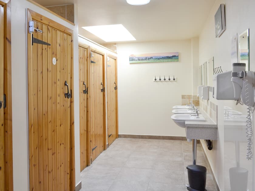 Communal shower block | Gaia’s Hideaway, Hulme End, near Ashbourne