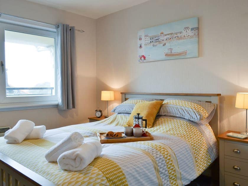 Relaxing double bedroom | Finlaggan Apartment, Oban