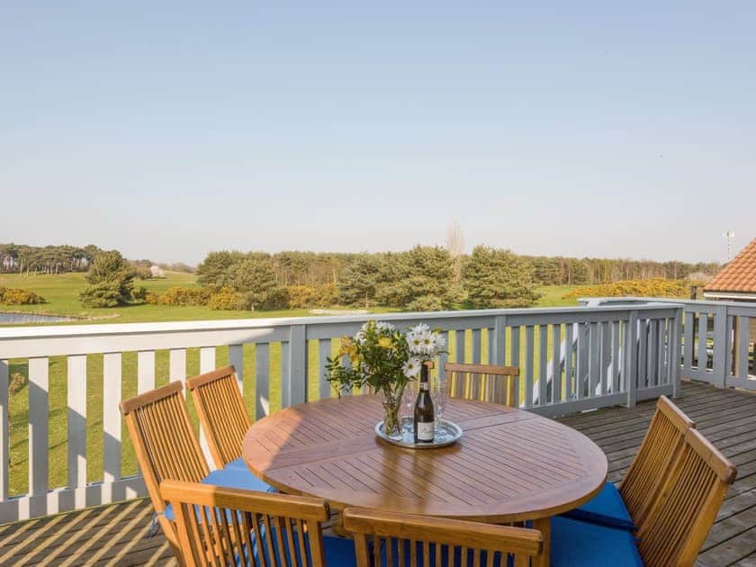 Balcony area with amazing views | Broad Reach, Fritton, near Great Yarmouth