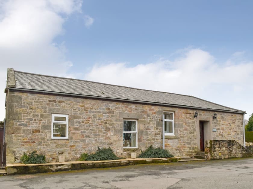 Main entrance to the holiday home | Fordson - Warenford Cottages, Bamburgh