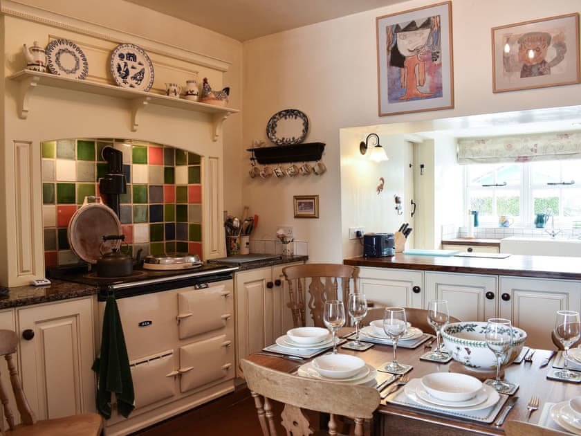 Kitchen / diner with Aga range | Castle Green, Appleby-in-Westmorland