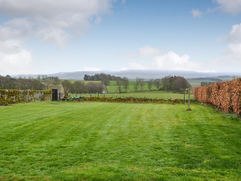 Garden and view | Croft Cottage, Burradon, near Rothbury