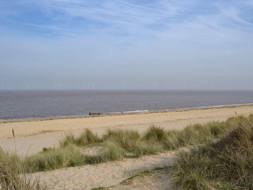 Local sandy beach | Coastguard Cottage, Caister-on-Sea, near Great Yarmouth