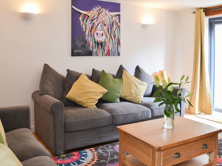 Light and airy living room | The Wheel House, East Hill, near Ottery St Mary