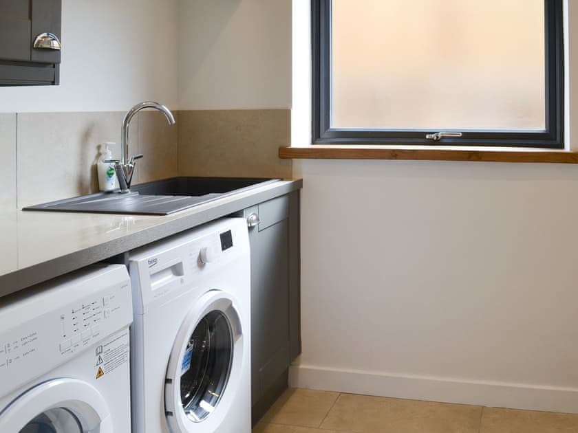 Utility room with laundry facilities | The Wheel House, East Hill, near Ottery St Mary