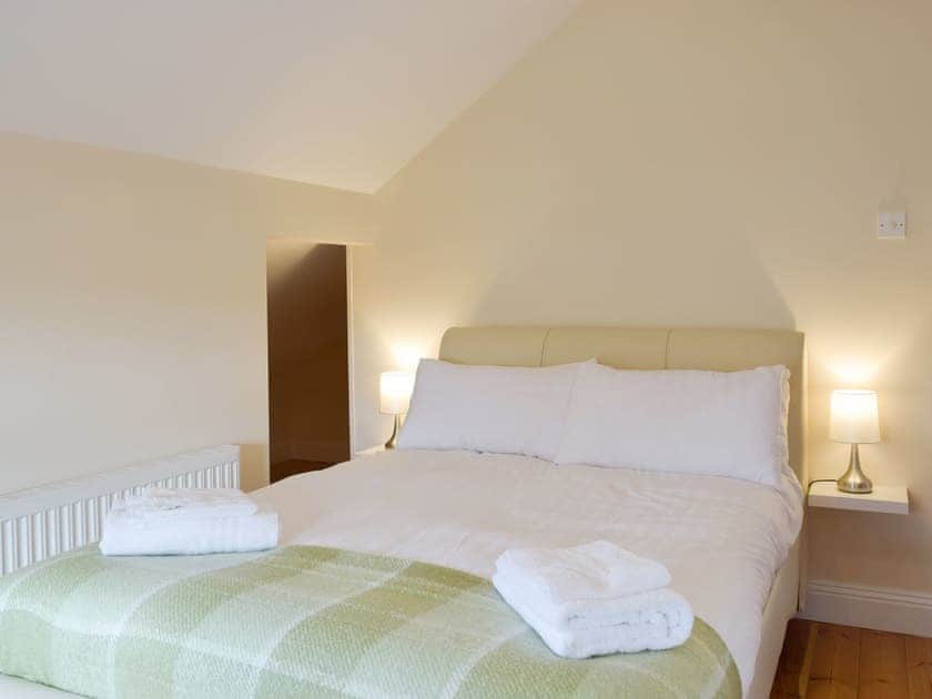 Comfortable second double bedroom | Brynhowell - Brynhowell Barns, Glandwr, near Narbeth