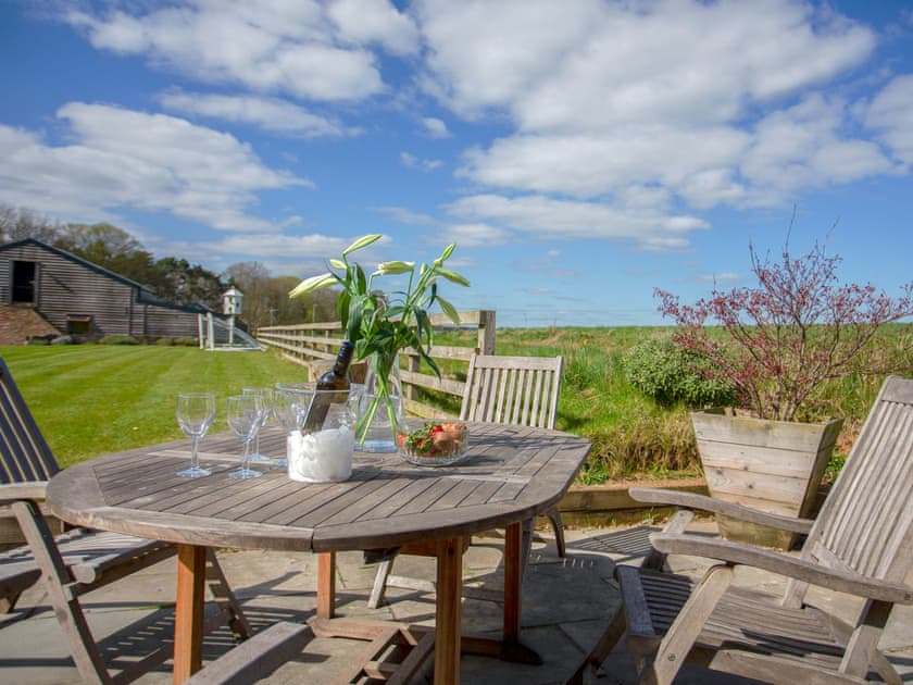 Sitting-out-area | Brens Barn, Aiskew, near Bedale