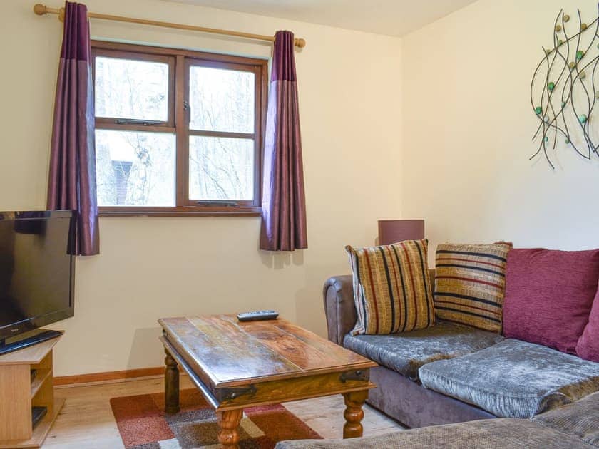 Welcoming living area | Silver Birch Lodge - Eversleigh Woodland Lodges, Shadoxhurst, near Ashford