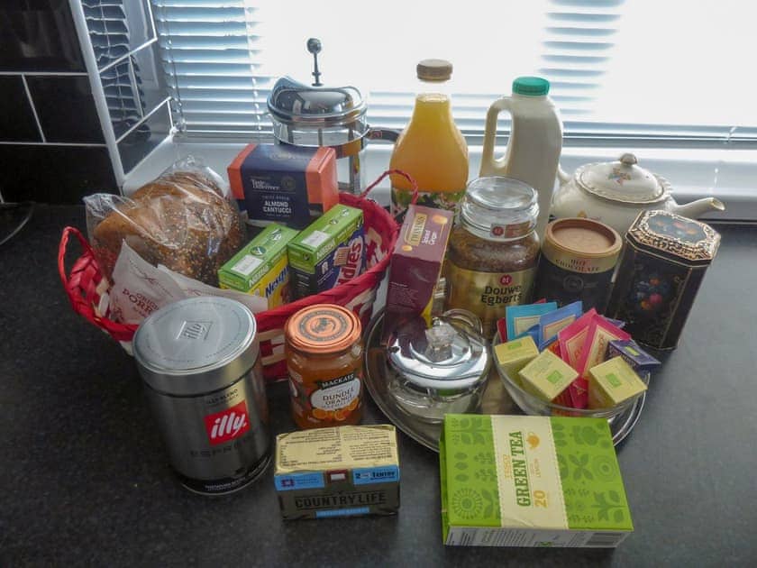 Generous welcome pack | The Briar Rose, Shiney Row, near Houghton-le-Spring