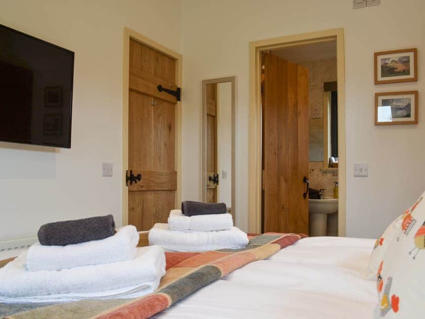 Double bedroom | Osprey Lodge - Wallace Lane Farm Cottages, Brocklebank, near Caldbeck and Uldale