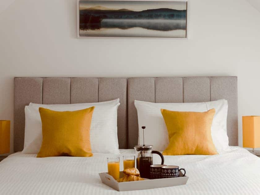 Comfy bedroom | Ramerish Retreat, Laurieston, near Gatehouse of Fleet