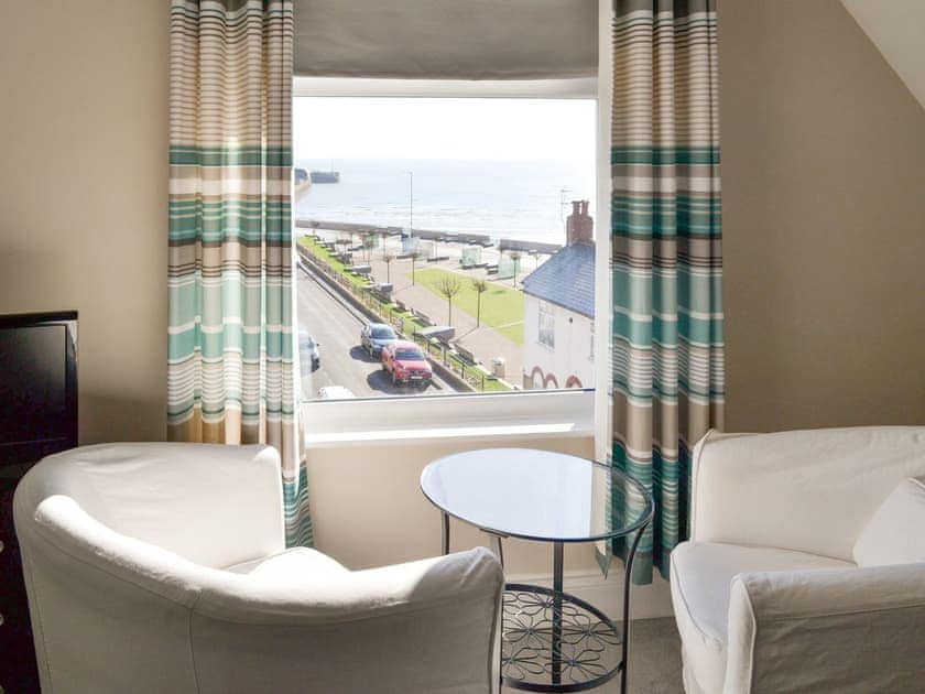 Seating area within double bedroom | The Harbour Master’s House, Bridlington