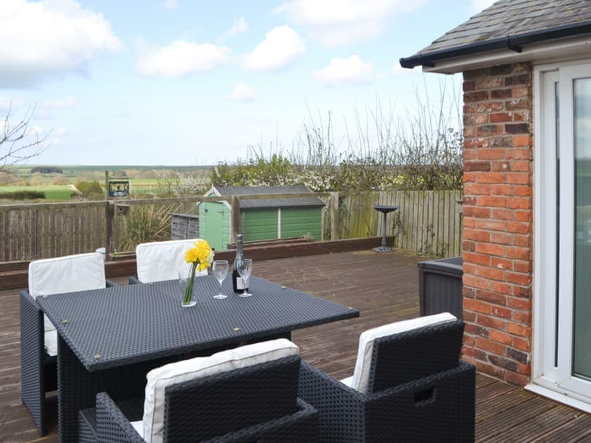Outdoor area | The Cockles, Ulgham, near Morpeth
