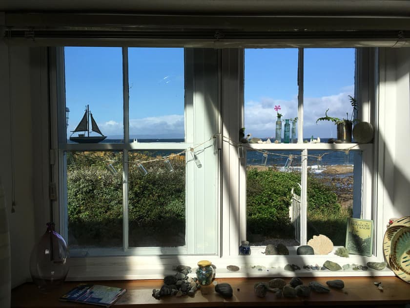 Living room lovely sea view  | Seaview Cottage, Dunure