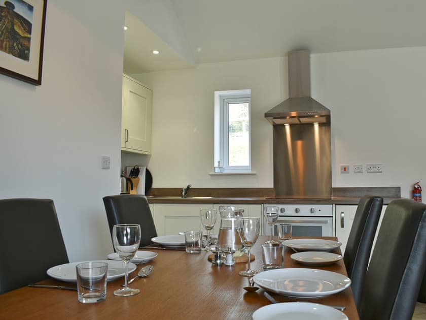 Inviting dining area | Park Hill Barn, Woolaston, near Chepstow