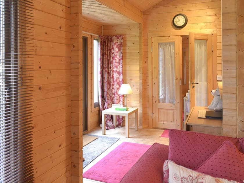 View from living room to dining area | Gooseberry Lodge, Tollard Royal, near Salisbury