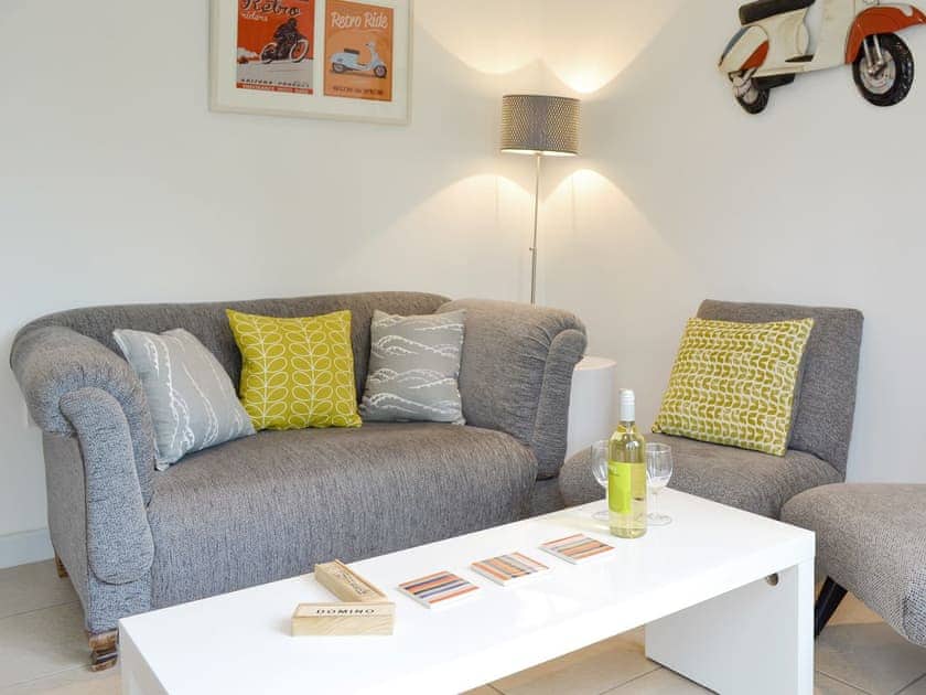 Stylish living area | Happys - Happys and Gracelands, Lelant, near St Ives