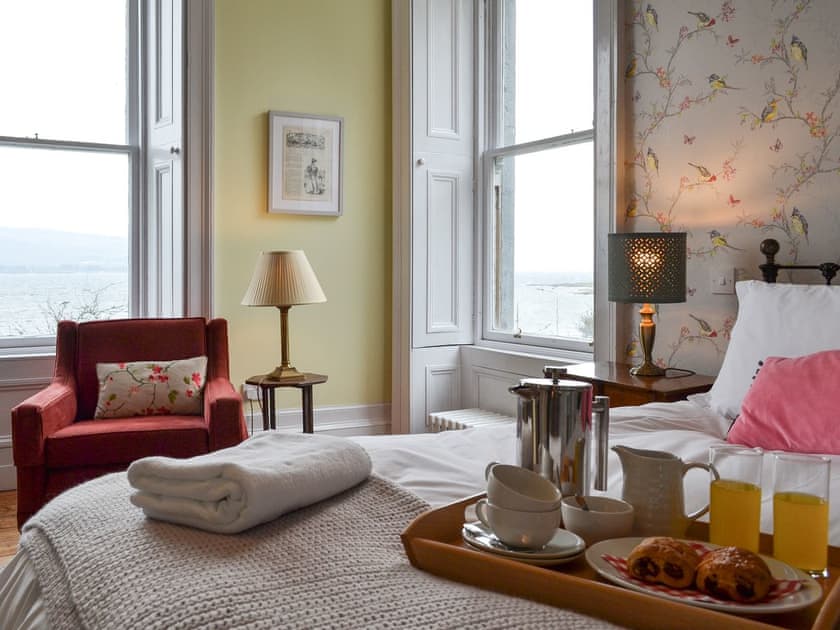 King sized bedroom | FircliffThe House on Bute, Port Bannatyne, near Rothesay, Isle of Bute