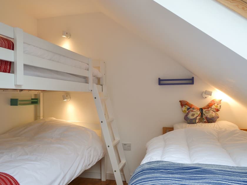 Bunk bedroom | FircliffThe House on Bute, Port Bannatyne, near Rothesay, Isle of Bute