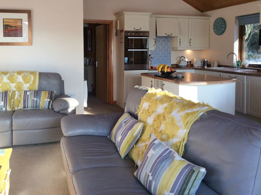 Convenient open-plan living space | Larchwood, Dukes Meadow, near Greystoke