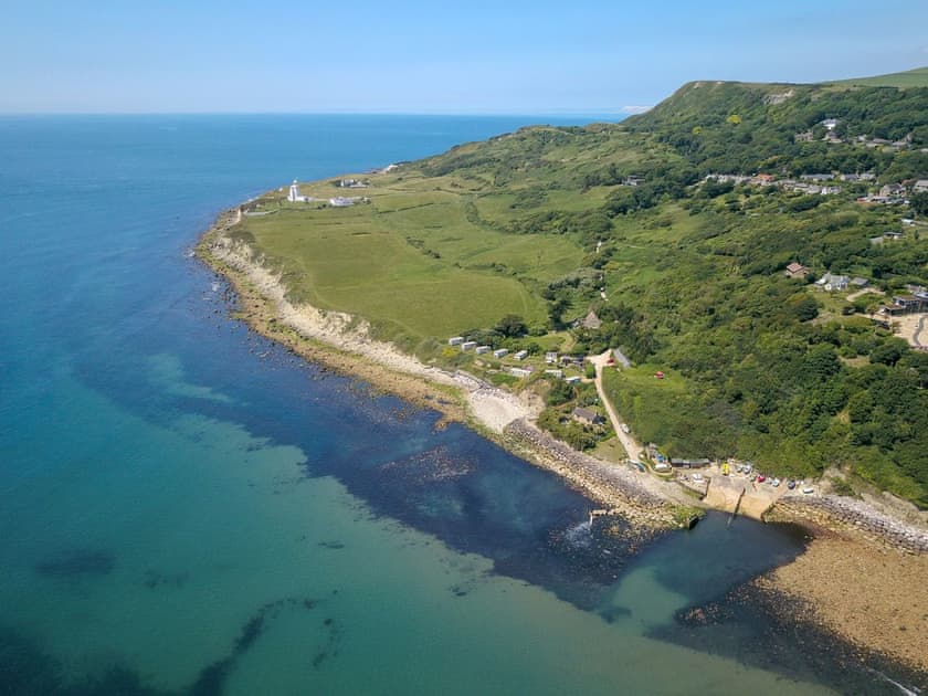 Aerial view of surrounding area | Hillcroft, Niton Undercliff, near Ventnor