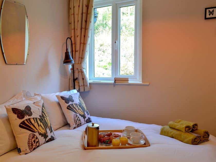 Double bedroom | Hardcastle Crags Cottage, Midgehole, Hebden Bridge