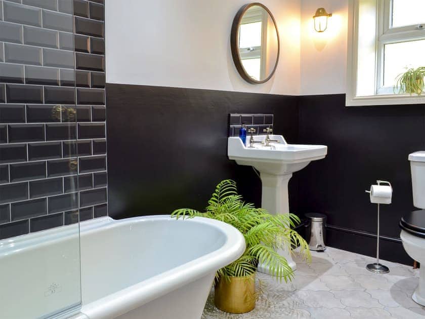 Bathroom | Hardcastle Crags Cottage, Midgehole, Hebden Bridge