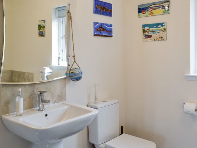 Bathroom | Eilean View (Island View), Inverasdale by Poolewe, near Achnasheen