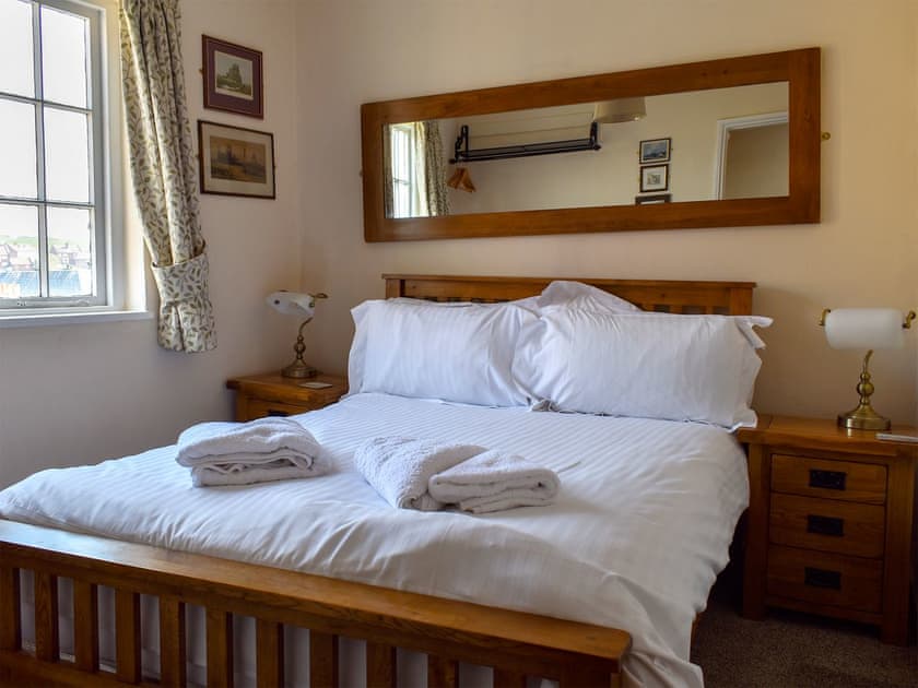 Relaxing double bedroom  | Murmuration Cottage, Whitby