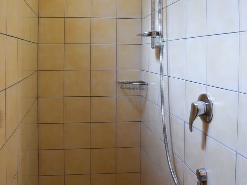 Wet room with shower, toilet and heated towel rail | St Orans, Dunphail, near Forres