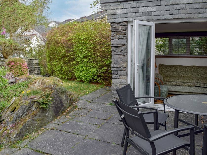 Patio | Stable Cottage - Yew Tree Cottage & Stable Cottage, Windermere