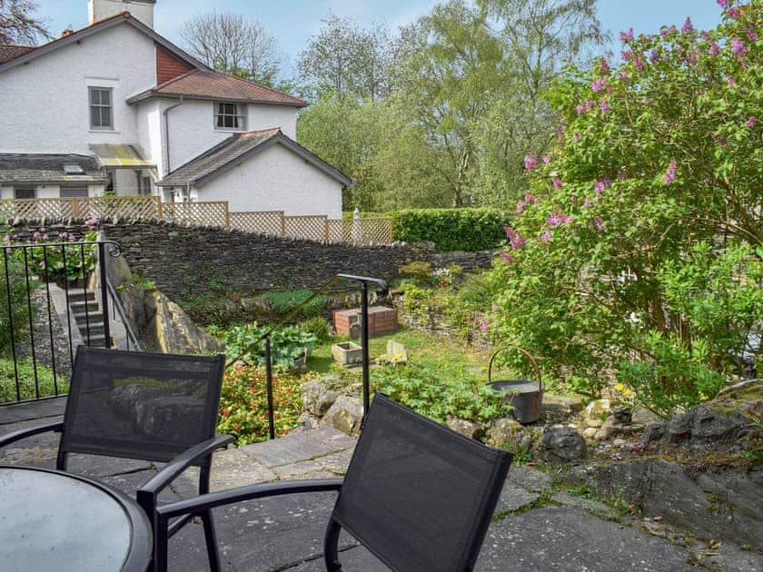 Patio | Stable Cottage - Yew Tree Cottage & Stable Cottage, Windermere
