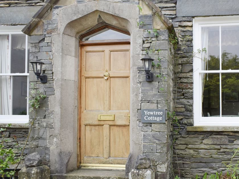 Main entrance to the holiday home | Yew Tree Cottage - Yew Tree Cottage & Stable Cottage, Windermere