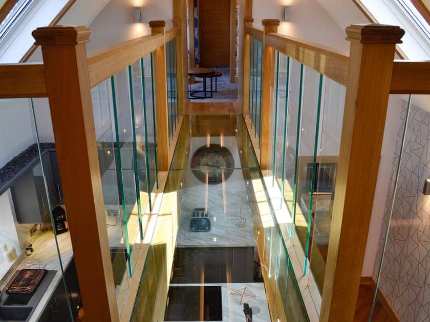Glass walkway | Hillend Stables - Hillend, Dalry, near Skelmorlie