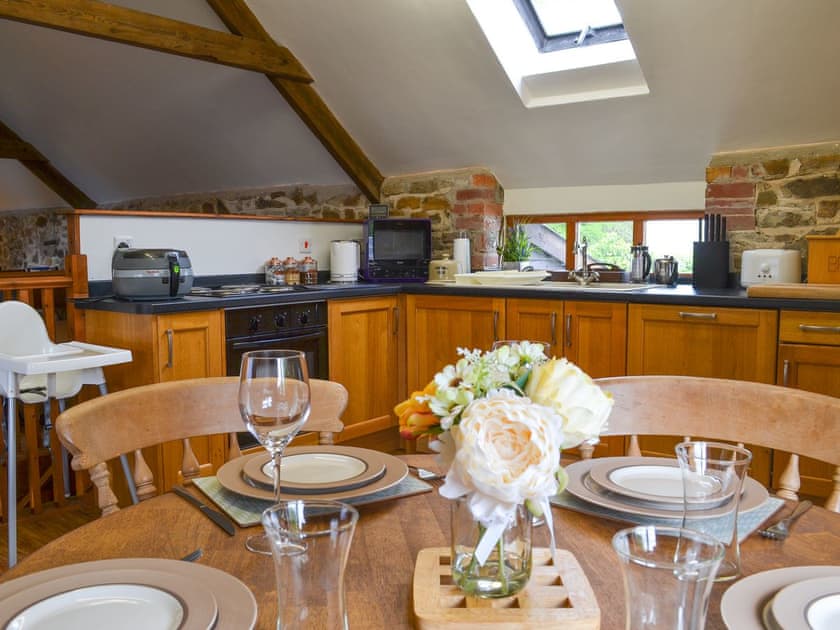 Kitchen and dining area | The Old Coach House - Cranford and The Coach House Cottages, Cranford, near Clovelly