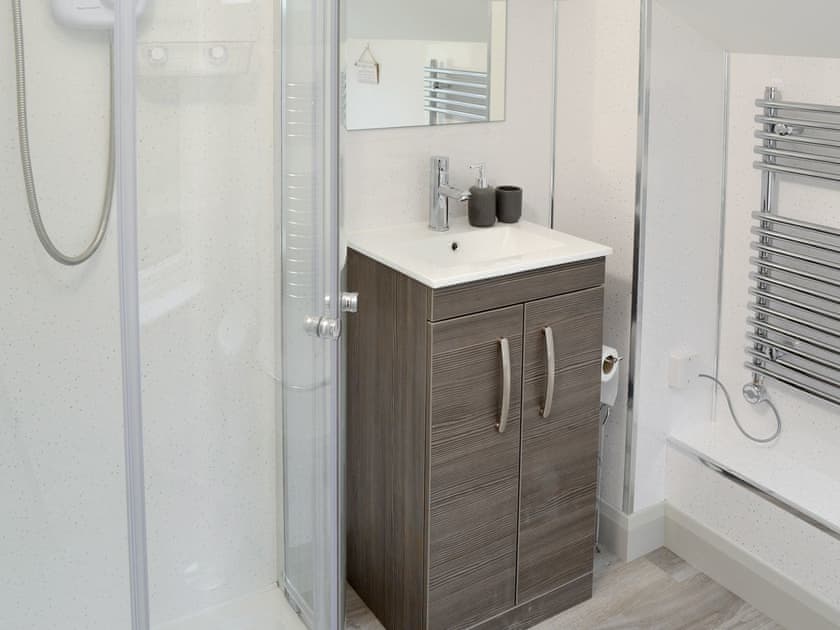 En-suite shower room | The Nest, Lelant Downs, near St Ives