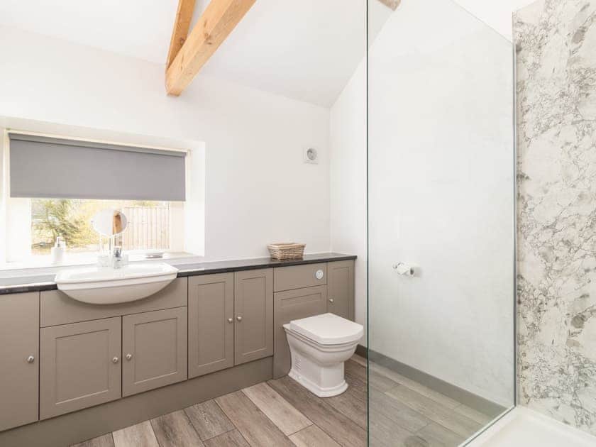 En-suite shower room | Grange Cottage, Harome, near Helmsley