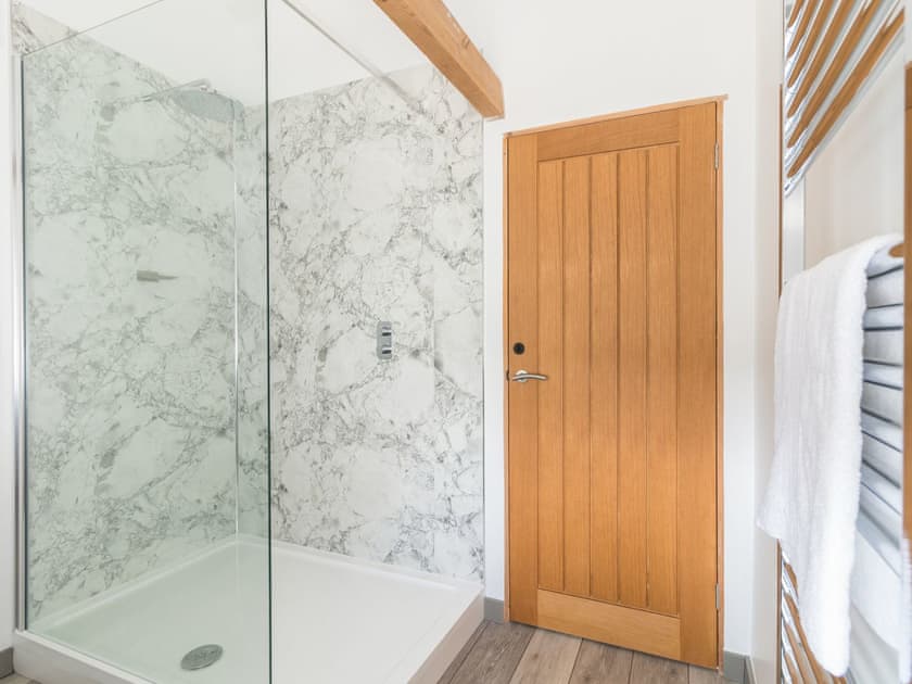 En-suite shower room | Grange Cottage, Harome, near Helmsley